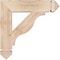 Ekena Millwork Funston Arts & Crafts Smooth Bracket, Douglas Fir, 3 1/2"W x 18"D x 18"H BKT04X18X18FST03SDF - alternate 3
